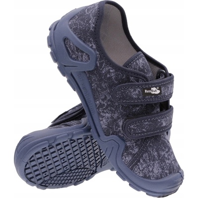 Ren But detské papuče na suchý zips modré