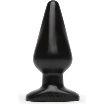 Doc Johnson Butt Plug Голям Черен Doc Johnson Classic - преоценен