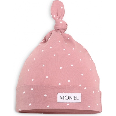 Moniel Dětská čepice Dots růžová – Sleviste.cz