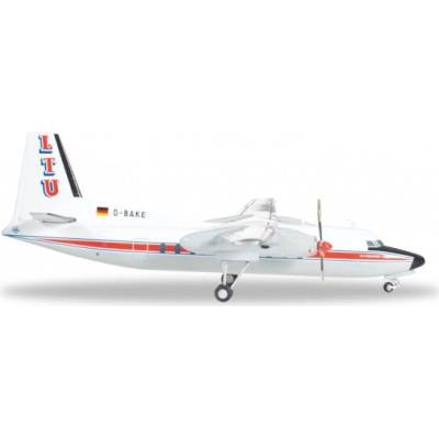 Herpa F-27-100 LTU named Schneider Wibbel 1:200