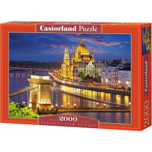 Castorland Пъзел Castorland от 2000 части - Будапеща през нощта (C-200405-2)
