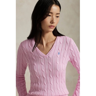 Ralph Lauren пуловер дамски от памук (211971870)