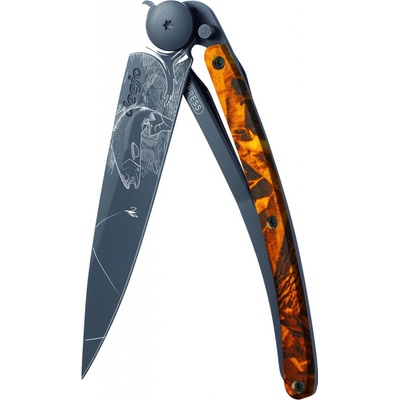 Deejo 1GM031 37g black Trout orange camo