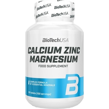 Image 1 of BioTechUSA Calcium Zinc Magnesium [100 Таблетки]