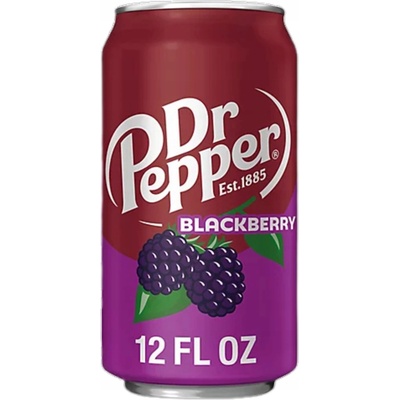 Dr Pepper sycený nápoj s příchutí ostružiny 355 ml