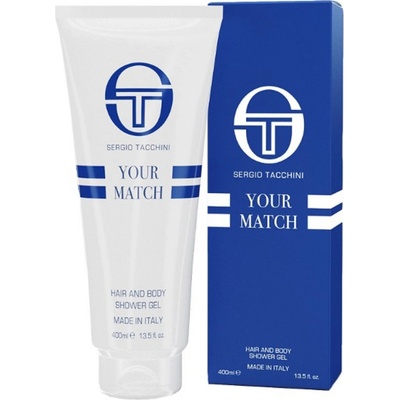 Sergio Tacchini Your Match sprchový gel 400 ml