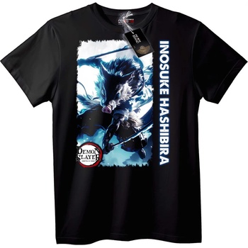 NOONEBRAND Тениска Demon Slayer Иносуке - M, White