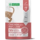 Nature's Protection Cat Kitten Chicken Beef and Lamb 100 g
