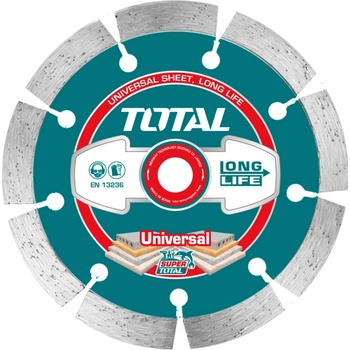 Total Kotouč diamantový řezný segmenový 230 x 22,2 mm TAC2112303