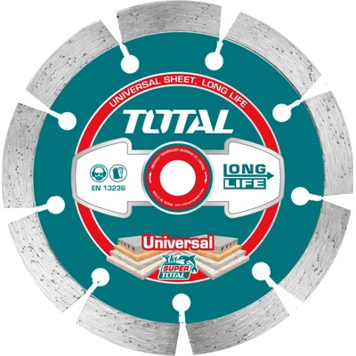 Total Kotouč diamantový řezný segmenový 230 x 22,2 mm TAC2112303