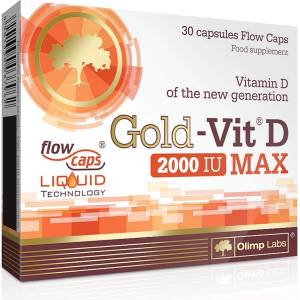 Olimp Gold-Vit D3 2000 MAX, 30 Capsules
