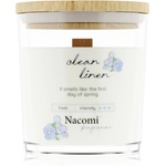 Nacomi Soy Candle Home Fragrances ароматна свещ с дървен фитил 140 гр - notino - 18,97 лв