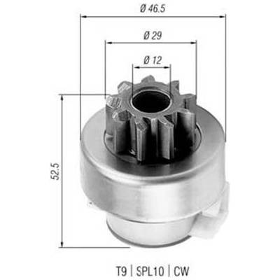 MAGNETI MARELLI Pastorek, startér 940113020325