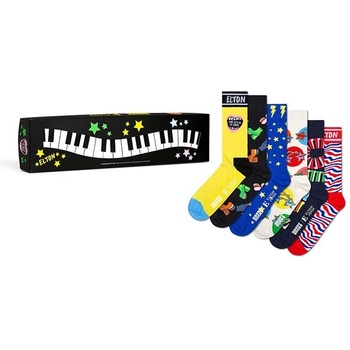 Happy Socks Чорапи Happy Socks x Elton John (6 чифта) Gift Box (P000854)