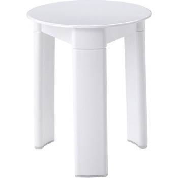 Gedy Koupelnová stolička TRIO 33 x 40 cm bílá 2072