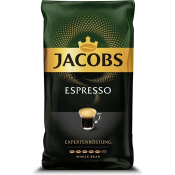 Jacobs Кафе на зърна Jacobs Espresso, 1 кг (8711000539187)