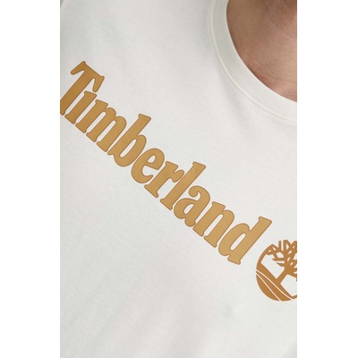 Timberland Памучна тениска Timberland в бежово с принт TB0A5UPQCM91 (TB0A5UPQCM91)