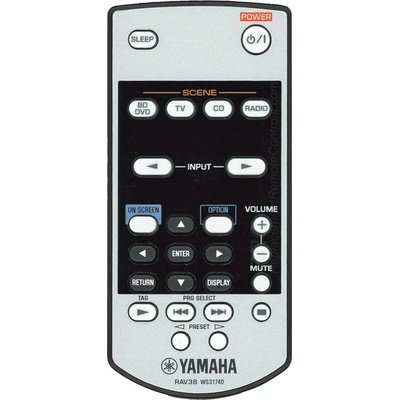 Yamaha rav38, htr-6295, rx-v2065, ws31740 - оригинален дистанционен контрол (rav38, htr-6295, rx-v2065, ws31740)