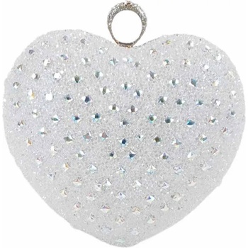 Блестяща хамелеонова чанта - сърце