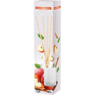 BISPOL Ароматни пръчици Bispol - Ябълка и канела, 45 ml (dz45-87)