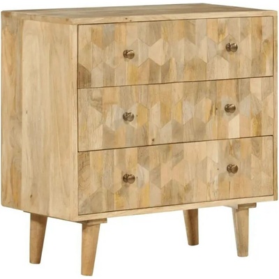 vidaXL 11461.358184 Komoda 70 x 35 x 70 cm masivní mangovníkové dřevo