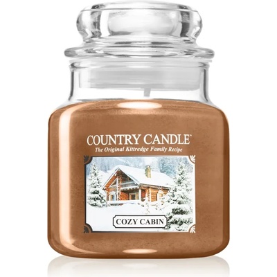 The Country Candle Company Cozy Cabin ароматна свещ 453 гр