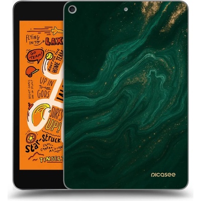 Picasee silikónový prehľadný obal pre Apple iPad mini 2019 5. gen Green