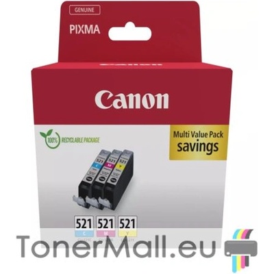 Canon CLI-521 C/M/Y Multipack (2934B015)