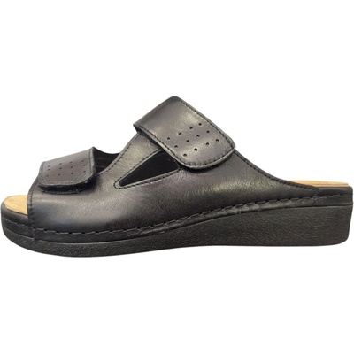 Leon pantofle 5010 hallux ostruha černá