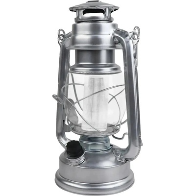 Lampáš MagicHome LM3528, 15 LED, 15x11.5x23.5 cm, 4xAA, kov, strieborný