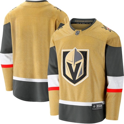 Fanatics Branded Vegas Golden Knights Alternate Premier Breakaway Jersey Gold – Zboží Mobilmania