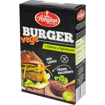 Amylon Vege burger s čočkou a bylinkami bezlepkový 125 g