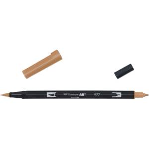 Tombow Маркер Tombow ABT Dual Brush 977 saddle brown (ABT-977)