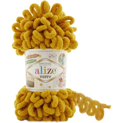 Alize Puffy 100g Farba: horčicová 02