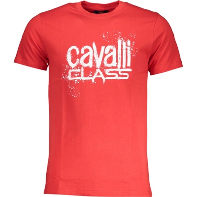 Cavalli Class perfektné pánske tričko červené