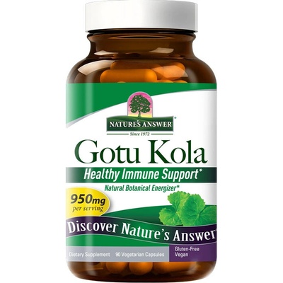 Nature's Answer Gotu Kola Herb 90 Veg Kapslí