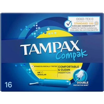 Tampax Compak tampony 16 ks – Hledejceny.cz