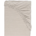 Baby Matex Бебешки чаршаф с ластик Baby Matex - Muslin, 58 x 110 cm, сив (5902675076982) - baby