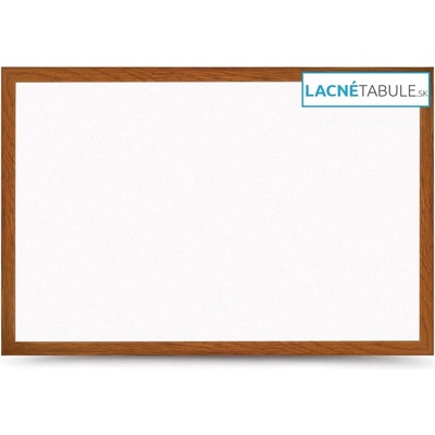 MEMOBE Magnetická tabuľa v dekoratívnom ráme - dubový MDF 150 x 100 cm