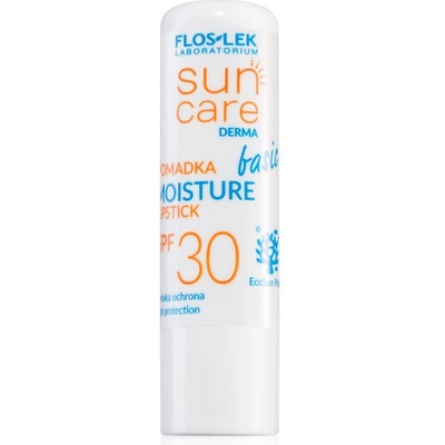 FlosLek Laboratorium Sun Care Derma Basic защитен балсам за устни SPF 30 3, 8 гр
