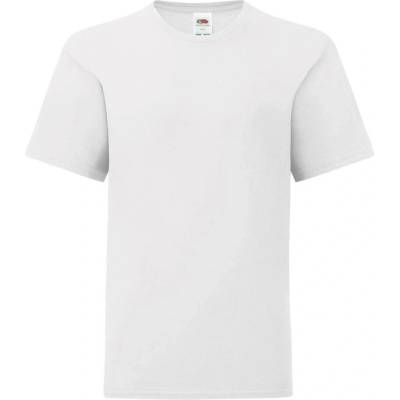 Fruit of the Loom tričko Kids Iconic 150 T white