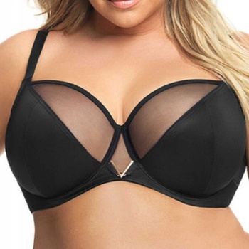 Gorsenia K564 Vicky nevystužená podprsenka čierna