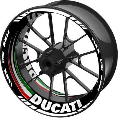M-Style jednodílné polepy na kola DUCATI