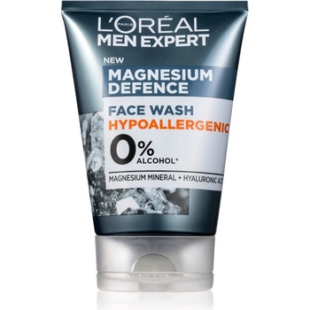 L'Oréal Men Expert Magnesium Defence измиващ гел за лице за мъже 100ml