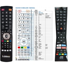 Diaľkový ovládač General JVC RM-C3337