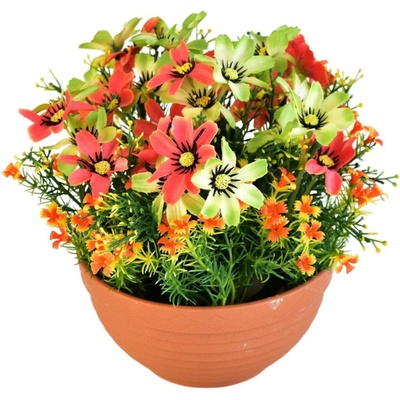 Květinová miska oranžová Ø23/ 21 cm