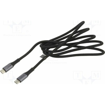 Logilink CU0443 USB 3.2 Gen 2x2 USB C vidlice z obou stran 1,5m černý