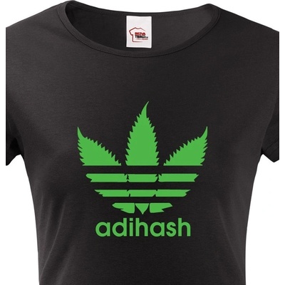 Bezvatriko.cz Dámské tričko Adihash Černá