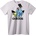 NOONEBRAND Тениска с Monsters Inc. - XS, White