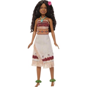 Disney Princess Кукла Disney Princess - Vaiana, със сменяемо тематична рокля и 5 аксесоара (JLV15)